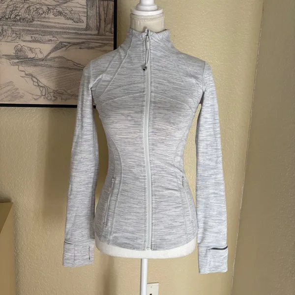 LULULEMON Define Jacket Wee Are From Space Nimbus Battleship Gray Size‎ 4 - Image 2