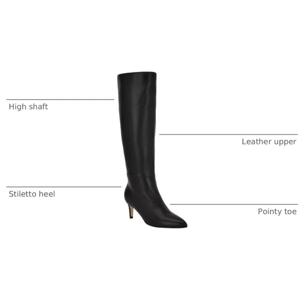 Calvin‎ Klein Women's Garray Knee High Boot- Size 9 - Image 7