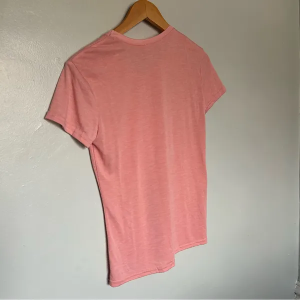 Wallflower Coral Short Sleeve Tee Pink Size M - Image 5
