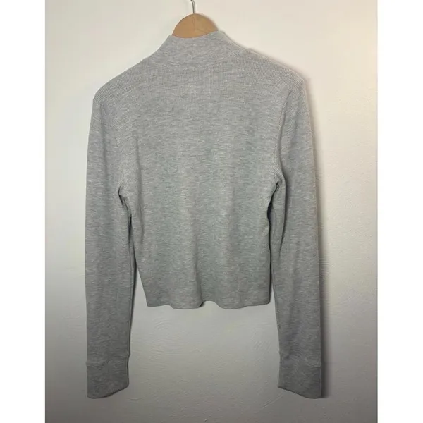 American Eagle Mock Neck Long Sleeve Top Size XL - Image 2