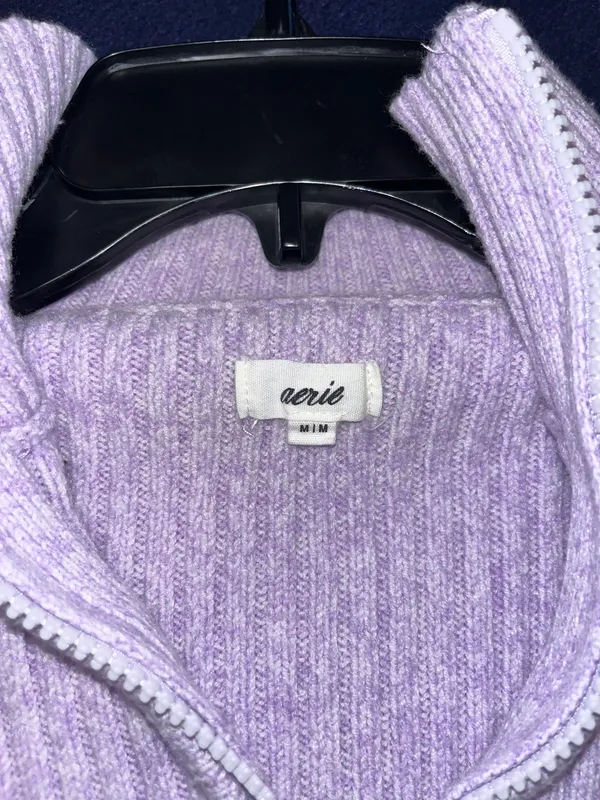 Cropped Knit Sweater - Image 2