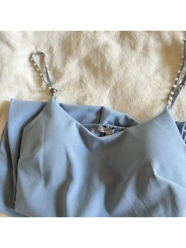 Women's Blue Dress Size M - Image 3