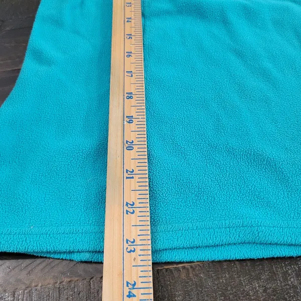 Women’s Medium The North Face Turquoise Polartec Fleece Pullover Jacket - Image 6