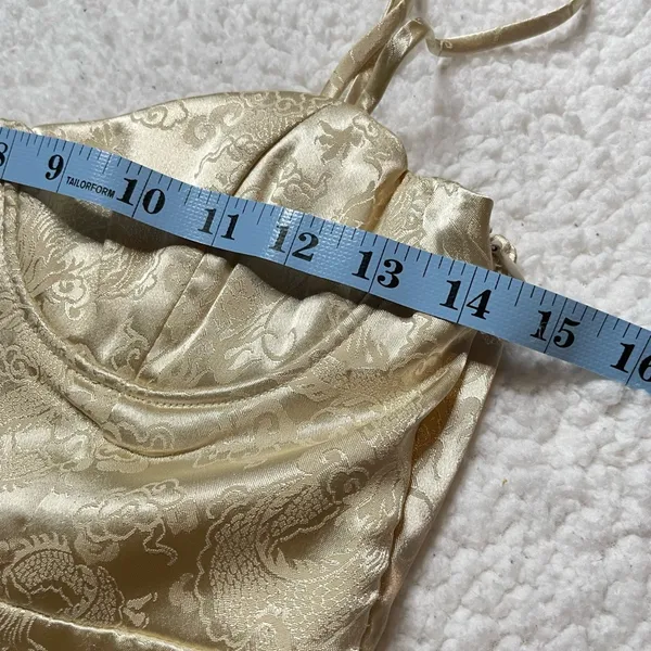 Princess Polly Champagne Pop Mini Dress Women’s Size 4 - Image 10
