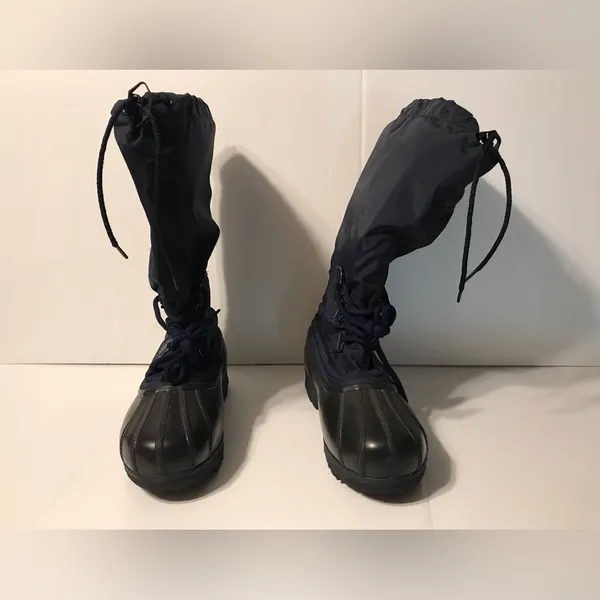 Sorel Snowlion II NL1070-429 Navy winter insulated snow boots women size 7 - Image 3