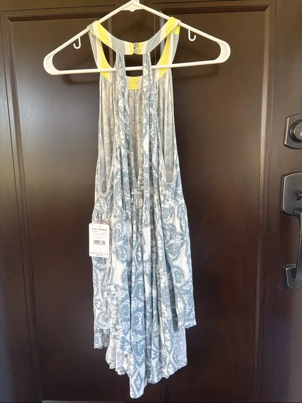 NWT Free People Mimi Halter Style Tunic Top Size Medium Retail $88.00 - Image 8