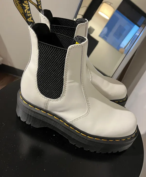 Dr. Martens Platform Chelsea Boots - Image 7