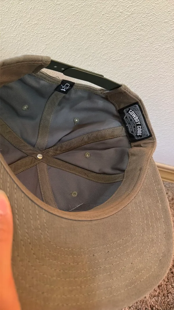 Cowboy cool hat Brown - Image 4