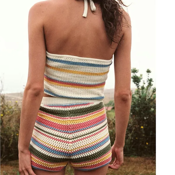 ZARA Crochet Halter Top - Image 7