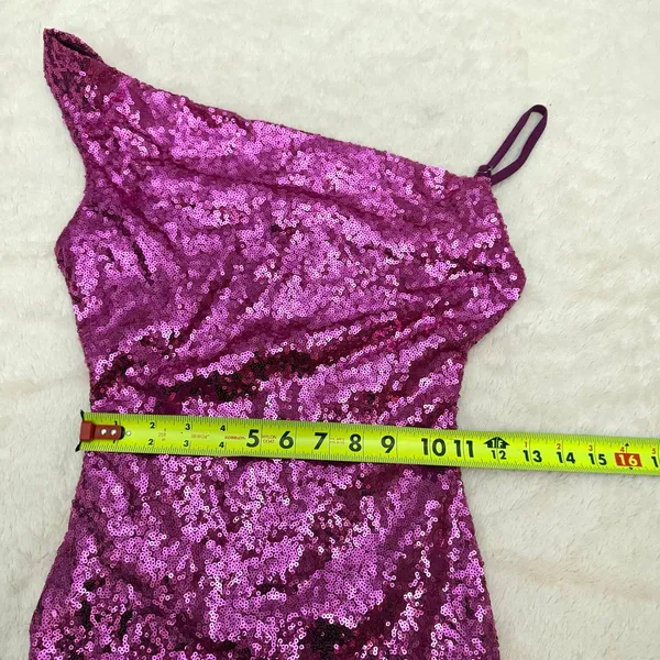 Hello Molly Citadel Skies Purple Sequin Mini Dress - Size 2 - Image 6