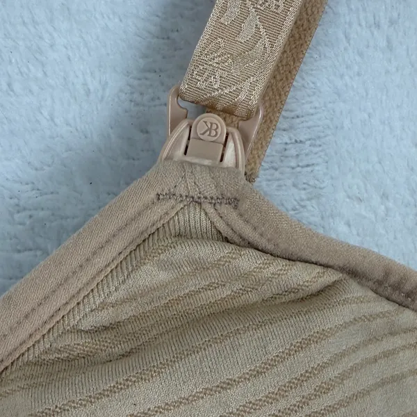 Kindred Bravely Sublime Hands-Free Pumping Nursing Bra Beige‎ Medium Wireless - Image 2