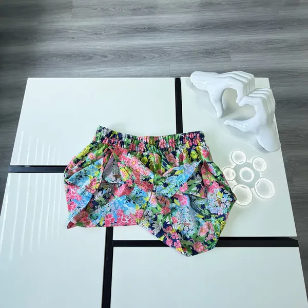 Freebird Floral Elastic Waist Shorts – Bright Summer Print 🌺✨ - Image 5