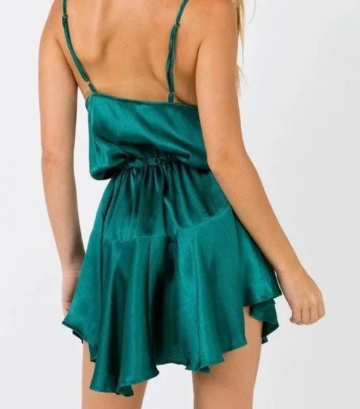 Princess Polly The Lia Mini Dress Jade - Image 4