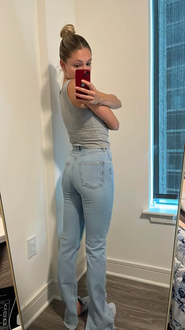 ZARA High-Rise Slim Flare - Image 2