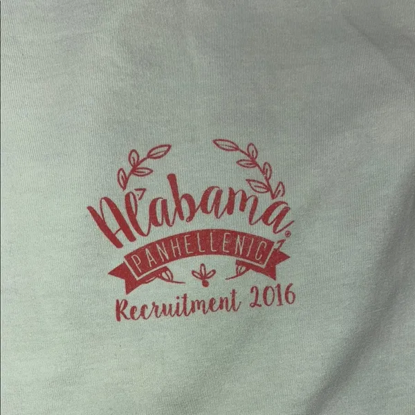 Comfort Colors Alabama Panhellenic T Shirt - Image 4