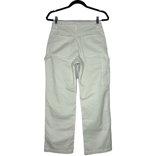 Aritzia TNA Greenwich Carpenter Pants High Waisted Twill Relaxed Size 0 - Image 5