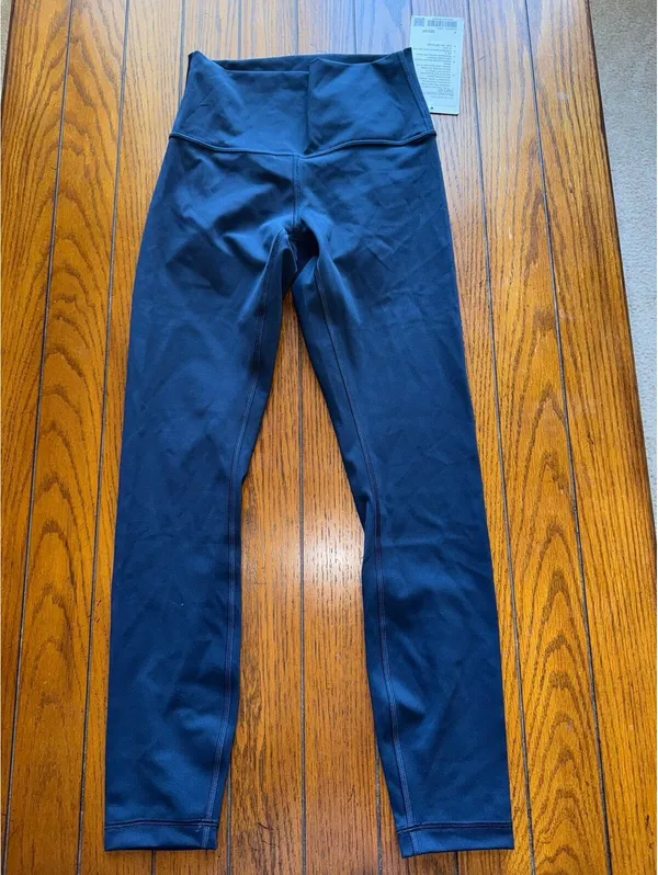 Lululemon Wunder Under High Rise 25” True Navy Size 4 NWT - Image 3