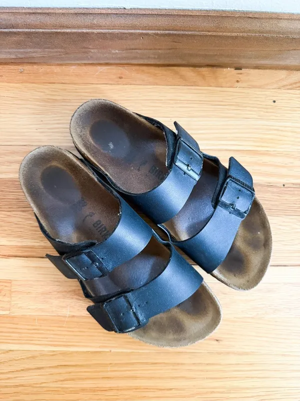 Birkenstock Arizona Soft Footbed Birko-Flor Sandal Size 7.5 - Image 3