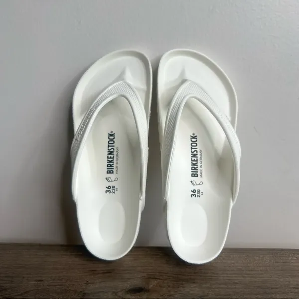 Birkenstock NEW Women's Honolulu EVA White Sandal Size 36 aka Women’s 5 #B1115 - Image 4