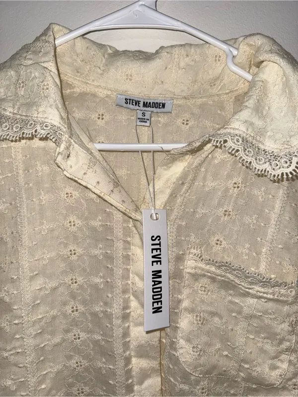 Steve Madden Adeline Top Shirt Blouse - Image 2
