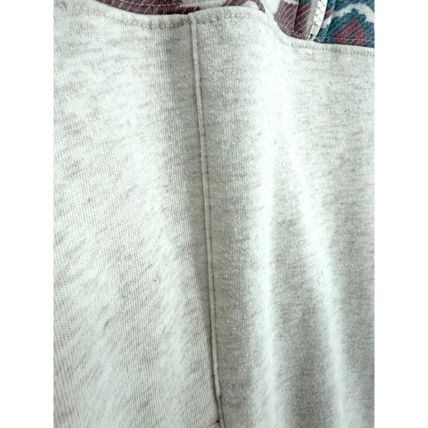 Rank 45 Women's Medium Southwestern Aztec‎ Quarter-Zip Pullover - Image 4
