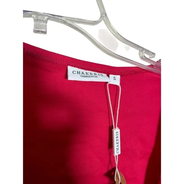 NWT Chakeris Charleston The Cami Top in Fucshia Sz. S - Image 2