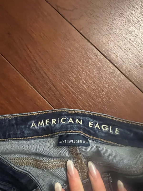American Eagle Dark Wash Flare Jeans - Image 3