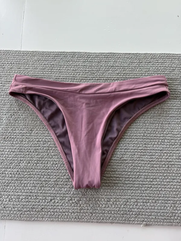 Jolyn Clothing Alanna Bikini Bottom in Dusty Mauve Size Medium - Image 6