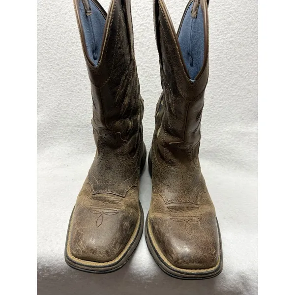 SHYANNE WOMEN'S XERO GRAVITY LITE FLAG WESTERN PERFORMANCE BOOTS Brown Size 9M - Image 2
