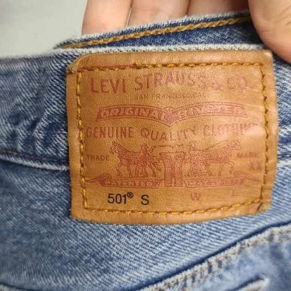 Levi's‎ Premium Skinny High Rise Jeans Size Small - Image 5