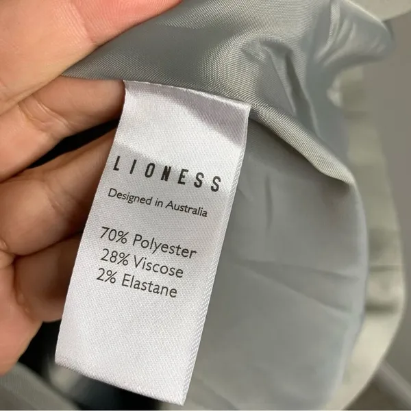 Lioness‎ Shopbop Olympia blazer green dress minimalist size small chic preppy - Image 8