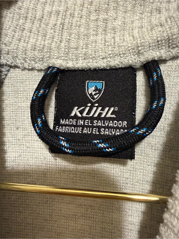 KULH Light Gray Zip - Image 2