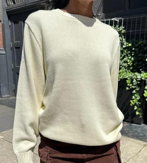 Brandy Melville Brianna Cotton Sweater - Image 3