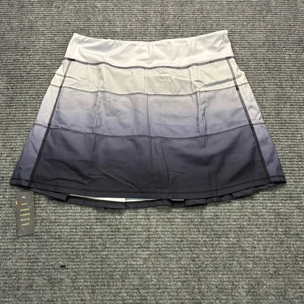 Tennis Skirt Skort 4 Pockets Athletic Golf Shorts Workout Running‎ Ombré 2XL - Image 3