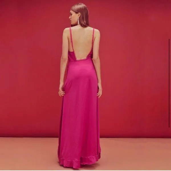 For love and lemons pink maxi dress - Image 10