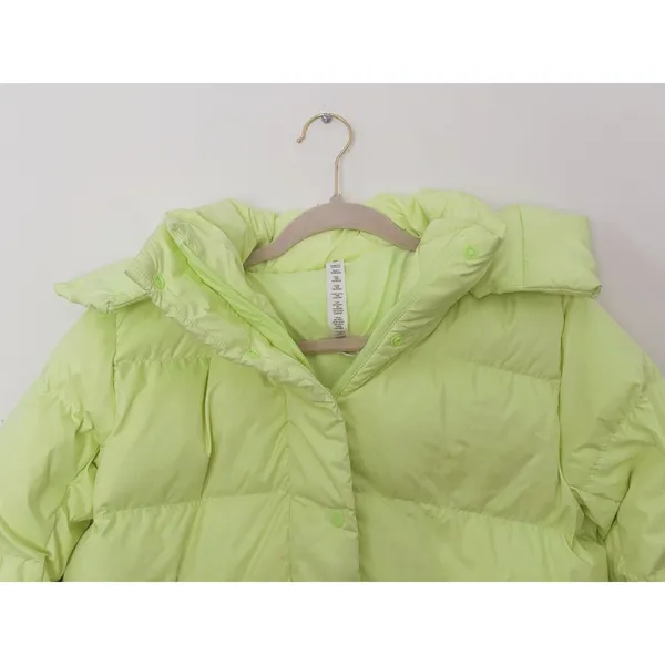 Lululemon Hooded Wunder Puff Jacket Womens Size 8 Faded Zap Insulated Outdoors - Image 13