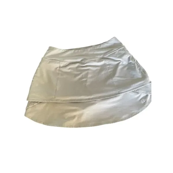 Footjoy Performance Layered Athletic Skort Gray Size L - Image 4
