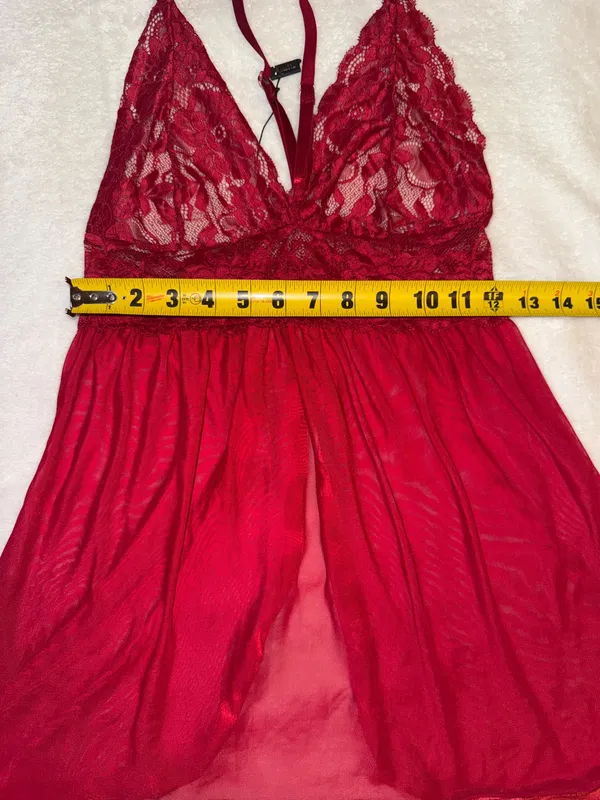 Ababoon One Piece red Lingerie size Medium - Image 3