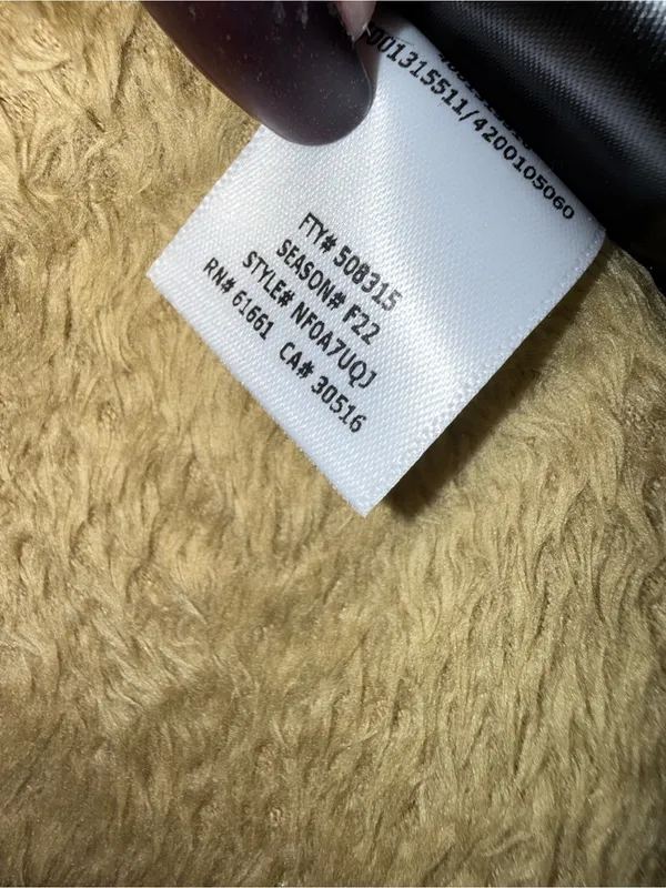 The North Face Gold Plush Full-Zip Teddy Jacket - Image 6