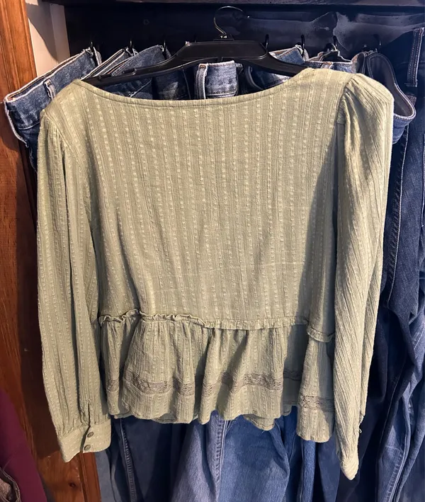 American Eagle Women’s Blouse Long Sleeve - Image 2