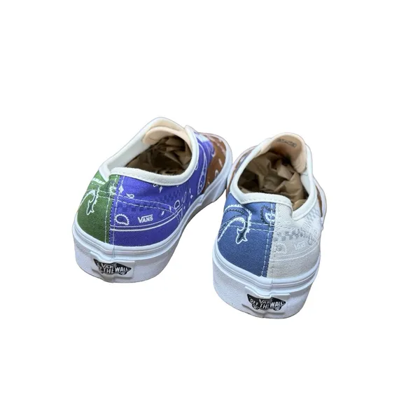 🌼 Vans Women’s Authentic‎ Peace Paisley Patchwork Sneakers Size 8 🌼 - Image 4