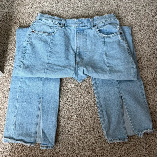 Abercrombie High-Rise Jeans 90s Straight - Image 3