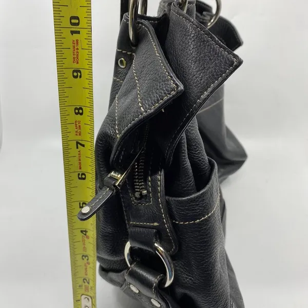 Tignanello Black Leather Shoulder Bag - Image 4