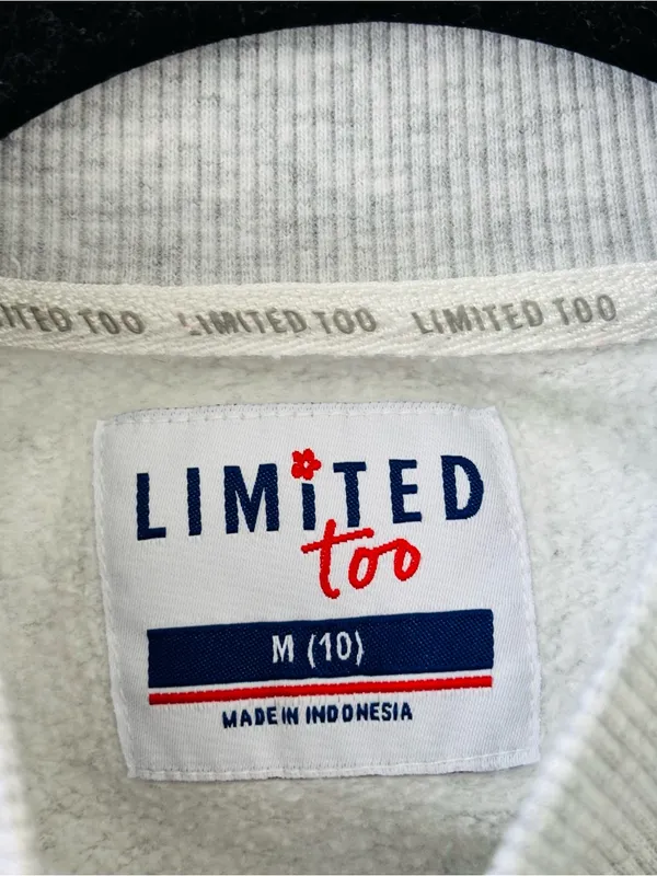 Vintage Limited Too Crewneck cotton Sweatshirt women's small measurments inside - Image 5