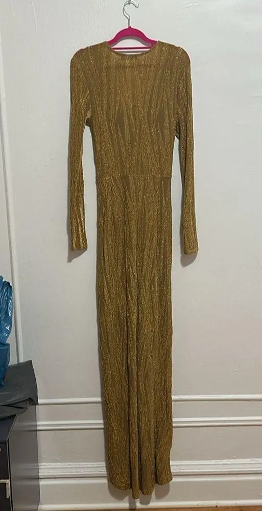 Blue .S Maxi Dress Size M - Image 2