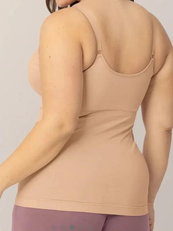 Kindred Bravely Simply Sublime® Maternity & Nursing Tank Beige Tan Nude - Image 9