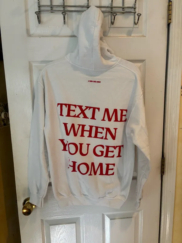 Lonely Ghost Sweatshirt Text Me When You Get Lonely - Image 2