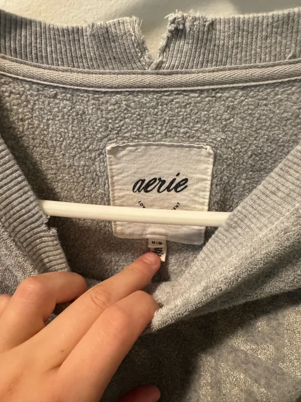 Aerie Oversized Crewneck Pullover - Image 3