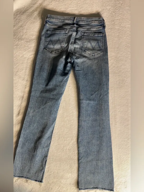 MOTHER The Rascal Ankle Fray Denim jeans size 30 - Image 2