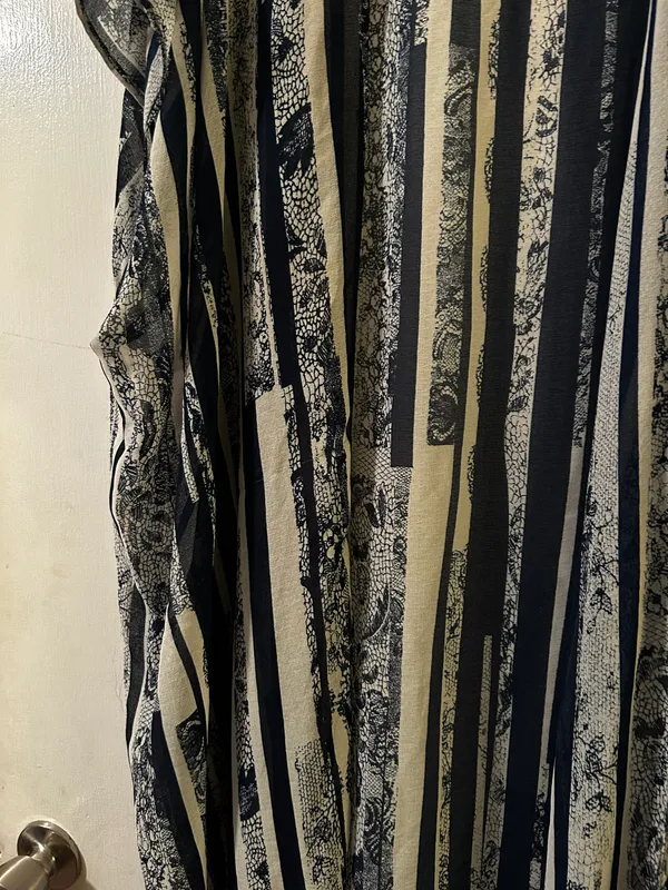 Boutique Printed Duster Blue - Image 4